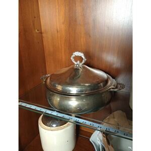 Leonard Plated Silver With Anchor Hocking Insert